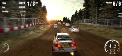 Herunterladen Rush Rally 3 Demo Rennen für Android Bildschirmfoto 4