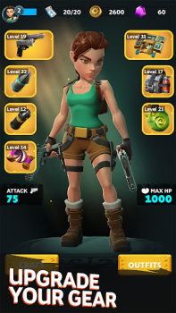 Herunterladen Tomb Raider Reloaded Aktion für Android Bildschirmfoto 3