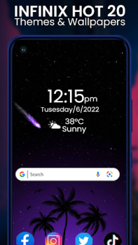 Herunterladen Infinix Launcher for Android Personalisierung für Android Bildschirmfoto 2