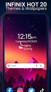 Herunterladen Infinix Launcher for Android Personalisierung für Android Bildschirmfoto 3