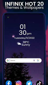 Herunterladen Infinix Launcher for Android Personalisierung für Android Bildschirmfoto 5