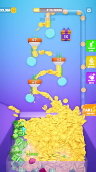 Herunterladen Coin Fever Strategien für Android Bildschirmfoto 2