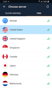Herunterladen Goat VPN - Super Fast&Safe VPN Werkzeuge für Android Bildschirmfoto 2