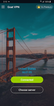 Herunterladen Goat VPN - Super Fast&Safe VPN Werkzeuge für Android Bildschirmfoto 3