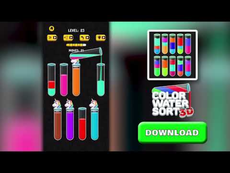 Herunterladen Color Water Sort Puzzle Games Puzzle-Spiele für Android Bildschirmfoto 8