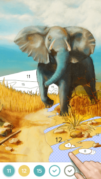 Herunterladen Colorswipes® - Color by Number Brettspiele für Android Bildschirmfoto 5
