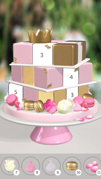 Herunterladen Cake Coloring 3D Brettspiele für Android Bildschirmfoto 4