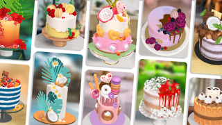 Herunterladen Cake Coloring 3D Brettspiele für Android Bildschirmfoto 6