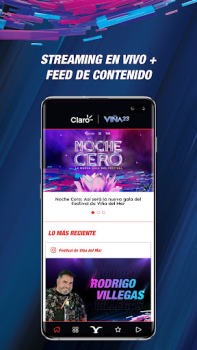 Herunterladen Claro Viña 2024 Unterhaltung für Android Bildschirmfoto 2