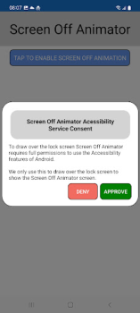 Herunterladen Screen Off Animator Personalisierung für Android Bildschirmfoto 2