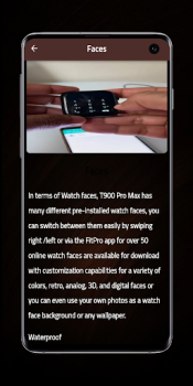 Herunterladen smart watch T900 Pro Max Guide Arbeit für Android Bildschirmfoto 2