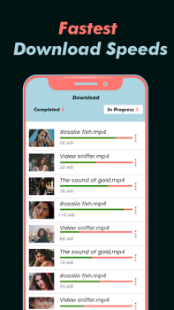 Herunterladen All Video Downloader App Video-Player und -Editoren für Android Bildschirmfoto 4