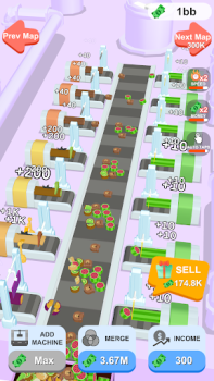 Herunterladen Candy Factory Tycoon Gelegentlich für Android Bildschirmfoto 4