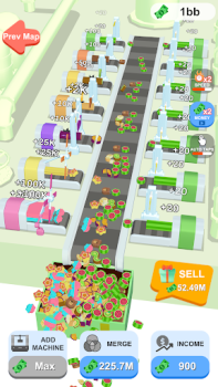 Herunterladen Candy Factory Tycoon Gelegentlich für Android Bildschirmfoto 5