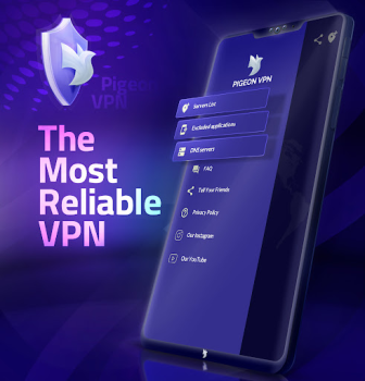 Herunterladen Pigeon VPN - Ultimate & Fast Werkzeuge für Android Bildschirmfoto 3