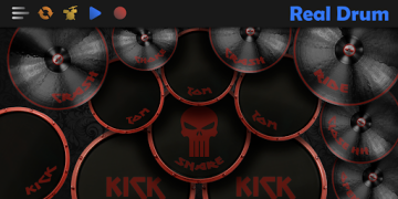 Herunterladen Real Drum: schlagzeug spielen Musik für Android Bildschirmfoto 7