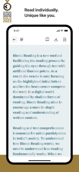 Herunterladen Bionic Reading® Bücher und Leitfäden für Android Bildschirmfoto 7