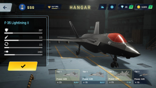 Herunterladen Sky Warriors: Flugzeugspiel Aktion für Android Bildschirmfoto 6