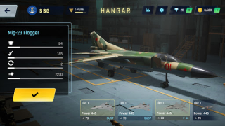 Herunterladen Sky Warriors: Flugzeugspiel Aktion für Android Bildschirmfoto 7