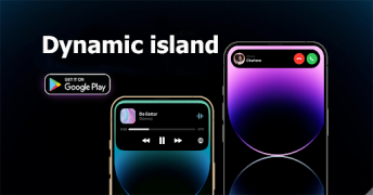 Herunterladen Dynamic Island iOS 17 Personalisierung für Android Bildschirmfoto 7