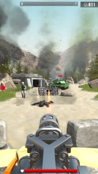 Herunterladen Infantry Attack: War 3D FPS Aktion für Android Bildschirmfoto 2