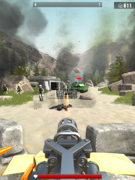 Herunterladen Infantry Attack: War 3D FPS Aktion für Android Bildschirmfoto 5