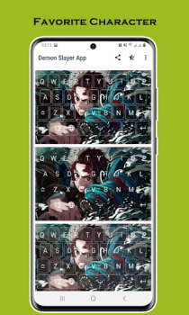 Herunterladen Keyboard Demon Slayer Theme Personalisierung für Android Bildschirmfoto 2