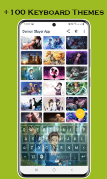 Herunterladen Keyboard Demon Slayer Theme Personalisierung für Android Bildschirmfoto 3