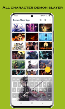 Herunterladen Keyboard Demon Slayer Theme Personalisierung für Android Bildschirmfoto 4