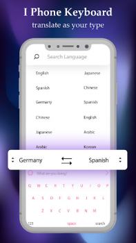 Herunterladen Keyboard For iPhone 14 pro Personalisierung für Android Bildschirmfoto 2
