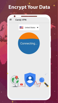 Herunterladen Candy VPN Werkzeuge für Android Bildschirmfoto 5