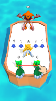 Herunterladen Merge Super - Monster Fight Arkade für Android Bildschirmfoto 2