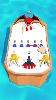 Herunterladen Merge Super - Monster Fight Arkade für Android Bildschirmfoto 3