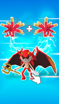 Herunterladen Merge Super - Monster Fight Arkade für Android Bildschirmfoto 6