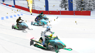 Herunterladen Mad Skills Snocross Rennen für Android Bildschirmfoto 2