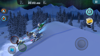 Herunterladen Mad Skills Snocross Rennen für Android Bildschirmfoto 3