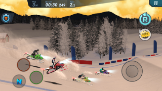 Herunterladen Mad Skills Snocross Rennen für Android Bildschirmfoto 7