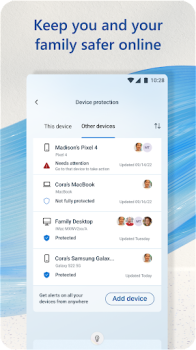 Herunterladen Microsoft Defender: Antivirus Werkzeuge für Android Bildschirmfoto 3
