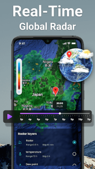 Herunterladen Wetter – Weather & Regenradar Wetter für Android Bildschirmfoto 2