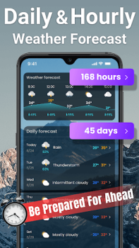 Herunterladen Wetter – Weather & Regenradar Wetter für Android Bildschirmfoto 5