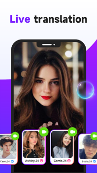Herunterladen Horny Video Chat App With Girl Lebensstil für Android Bildschirmfoto 3