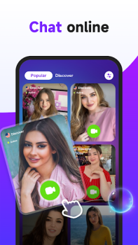 Herunterladen Horny Video Chat App With Girl Lebensstil für Android Bildschirmfoto 5