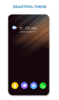 Herunterladen Galaxy s23 Ultra Launcher Personalisierung für Android Bildschirmfoto 3