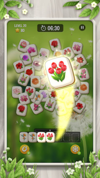 Herunterladen Zen Blossom: Flower Tile Match Puzzle-Spiele für Android Bildschirmfoto 2