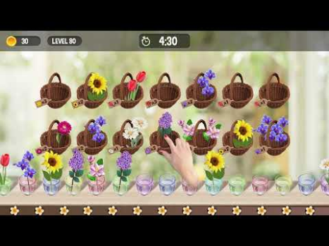 Herunterladen Zen Blossom: Flower Tile Match Puzzle-Spiele für Android