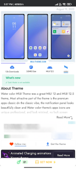 Herunterladen Themes : MIUI Theme Personalisierung für Android Bildschirmfoto 3