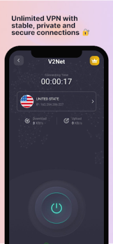 Herunterladen V2Net vpn : V2ray Fast, secure Werkzeuge für Android Bildschirmfoto 5