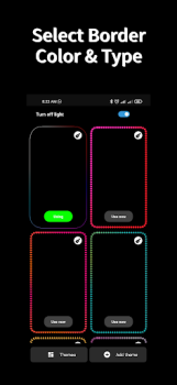 Herunterladen Border Screen RGB Color Light Personalisierung für Android Bildschirmfoto 4