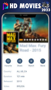 Herunterladen HD Movies 2023 Unterhaltung für Android Bildschirmfoto 4