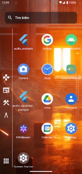 Herunterladen KLauncher Personalisierung für Android Bildschirmfoto 2